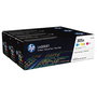 HP Multipack de Tóner Original LaserJet 305A (CF370AM) - Cian, Magenta, Amarillo