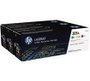 HP Multipack de Tóner Original LaserJet 305A (CF370AM) - Cian, Magenta, Amarillo