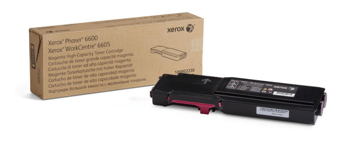 Xerox Tóner Magenta 106R02230 de alta capacidad