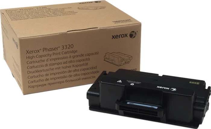 Xerox Cartucho de tóner 106R02307 Negro XL para Phaser 3320 Xerox Cartucho de tóner 106R02307 Negro XL para Phaser 3320
