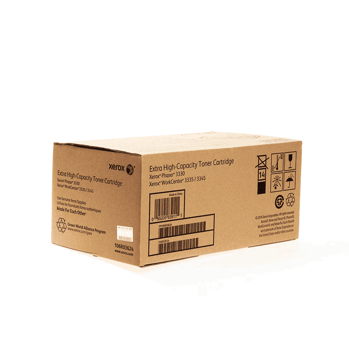 Xerox Toner 106R03624 Negro, Cartucho de Tóner Original, Tinta Negra XXL Xerox Toner 106R03624 Negro, Cartucho de Tóner Original, Tinta Negra XXL