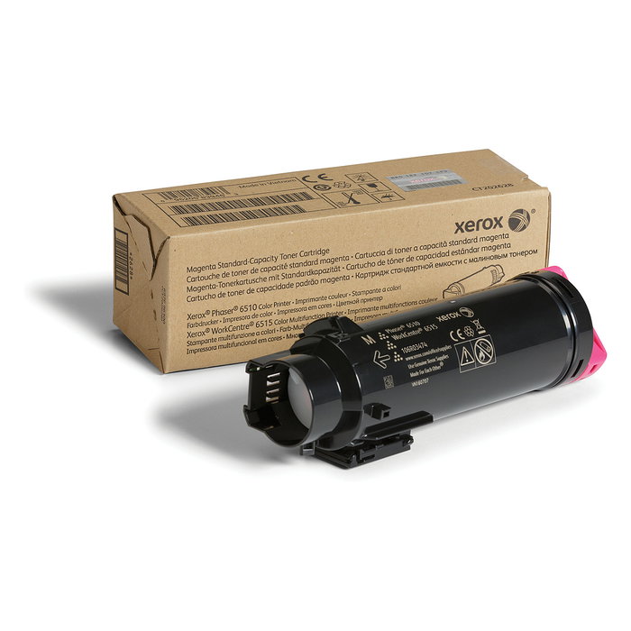 Xerox 106R03474 Tóner Magenta Estándar para Phaser 6510 y WorkCentre 6515