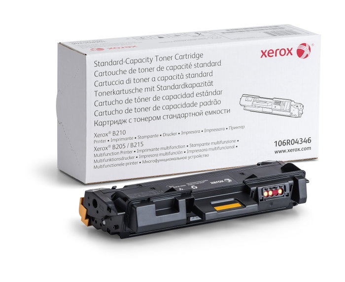 Xerox Cartucho de Tóner Negro 106R04346 B215 Original