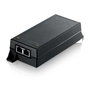 Zyxel Inyector PoE12-60W - Inyector PoE Multigigabit 5 Gigabit Ethernet, 1 puerto, Presupuesto PoE 60W, Negro
