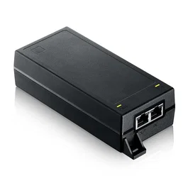 Zyxel Inyector PoE12-60W - Inyector PoE Multigigabit 5 Gigabit Ethernet, 1 puerto, Presupuesto PoE 60W, Negro