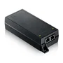Zyxel Inyector PoE12-60W - Inyector PoE Multigigabit 5 Gigabit Ethernet, 1 puerto, Presupuesto PoE 60W, Negro