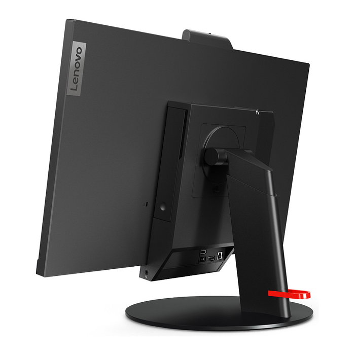 Lenovo Monitor ThinkCentre TIO27 27 Pulgadas QHD 2560x1440 IPS 75Hz 4ms HDMI DisplayPort USB 3.2 Altavoces Webcam Ajustable Pivot VESA Negro