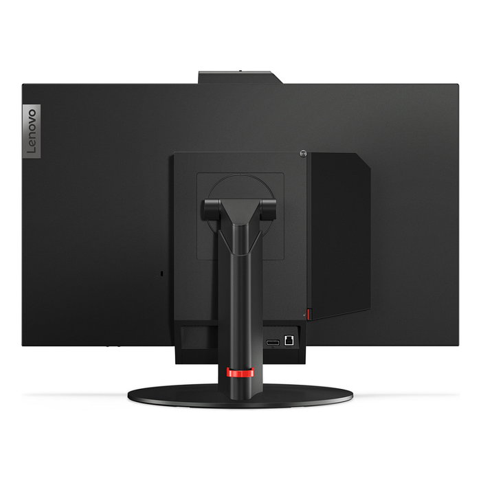 Lenovo Monitor ThinkCentre TIO27 27 Pulgadas QHD 2560x1440 IPS 75Hz 4ms HDMI DisplayPort USB 3.2 Altavoces Webcam Ajustable Pivot VESA Negro