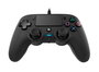 Gamepad nacon ps4 negro cable 3m/touchpad/indicador led/entrada auricular ps4ofcpadblack