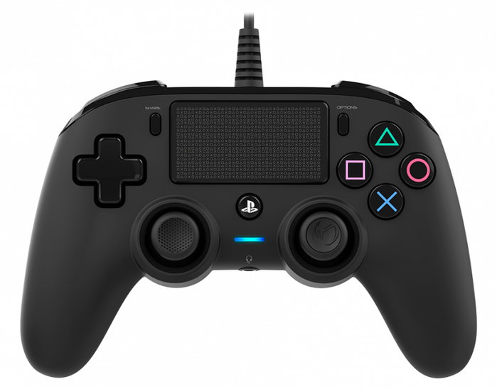 NACON Mando para PS4 con cable, certificado oficial, negro NACON Mando para PS4 con cable, certificado oficial, negro