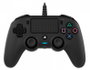NACON Mando para PS4 con cable, certificado oficial, negro
