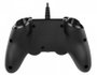 NACON Mando para PS4 con cable, certificado oficial, negro