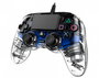Nacon Ps4Ofcpadclblue Gaming Compact Controller Ps4 Transparent Blue