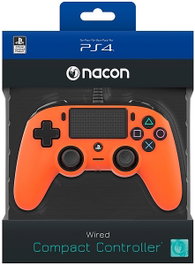NACON Mando Compacto para PS4 y PC Naranja