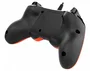 Nacon Gamepad con Cable PS4OFCPADORANGE para PlayStation 4 y PC, Mando Oficial Compatible con PS4, Color Naranja, USB, Función Vibración y Panel Táctil
