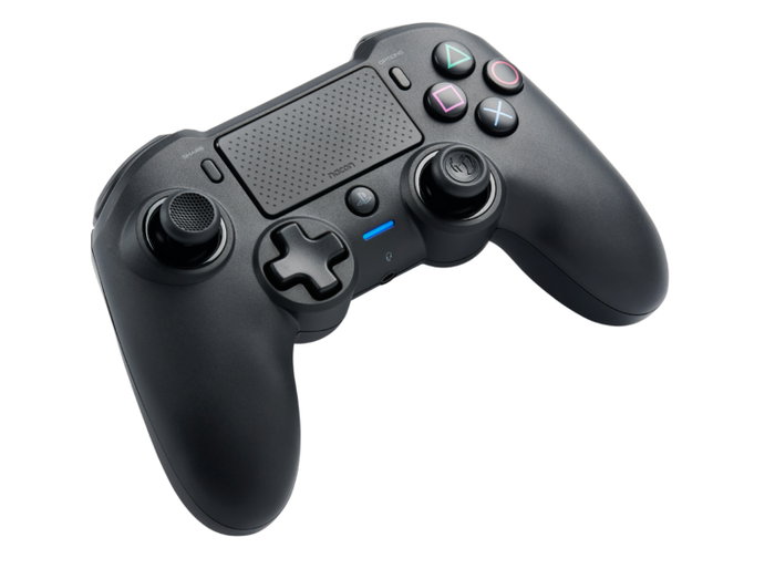 NACON Mando Oficial PS4 Asymmetric Inalámbrico Negro