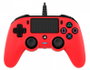 NACON Mando Compact Rojo Inalámbrico para PS4