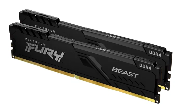 Kingston FURY Beast 32GB (2x16GB) DDR4 3200 MT/s CL16 DIMM Black