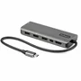 StarTech.com DKT31CMDPHPD Adaptador Multipuertos USB-C a HDMI y Mini DisplayPort 4K 60Hz con Passthrough PD 100W, Hub USB 3.2 Gen 2 (3x USB-A + USB-C), Cable de 30 cm
