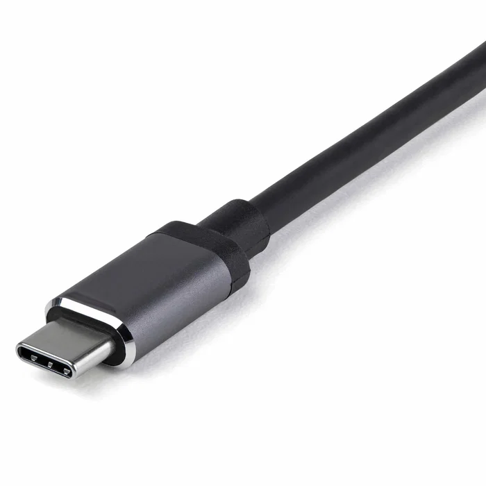 StarTech.com DKT31CMDPHPD Adaptador Multipuertos USB-C a HDMI y Mini DisplayPort 4K 60Hz con Passthrough PD 100W, Hub USB 3.2 Gen 2 (3x USB-A + USB-C), Cable de 30 cm