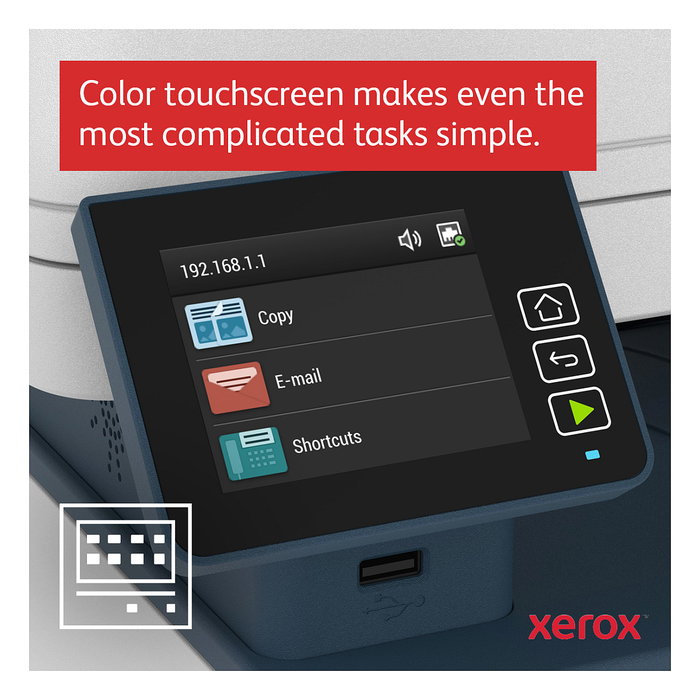 Xerox B235 Multifuncional Láser Blanco y Negro 4 en 1 A4 34 ppm LAN WiFi Duplex ADF Copia Escaneo Fax