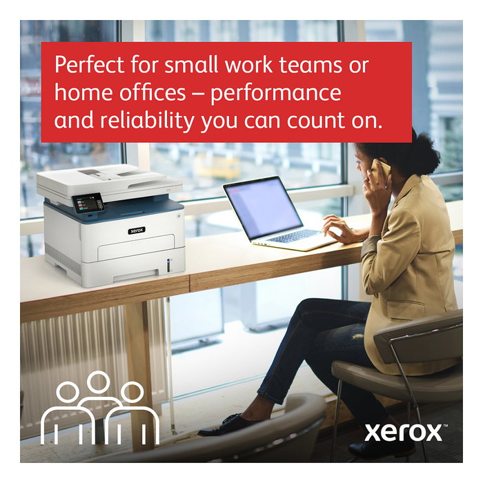 Xerox B235 Multifuncional Láser Blanco y Negro 4 en 1 A4 34 ppm LAN WiFi Duplex ADF Copia Escaneo Fax