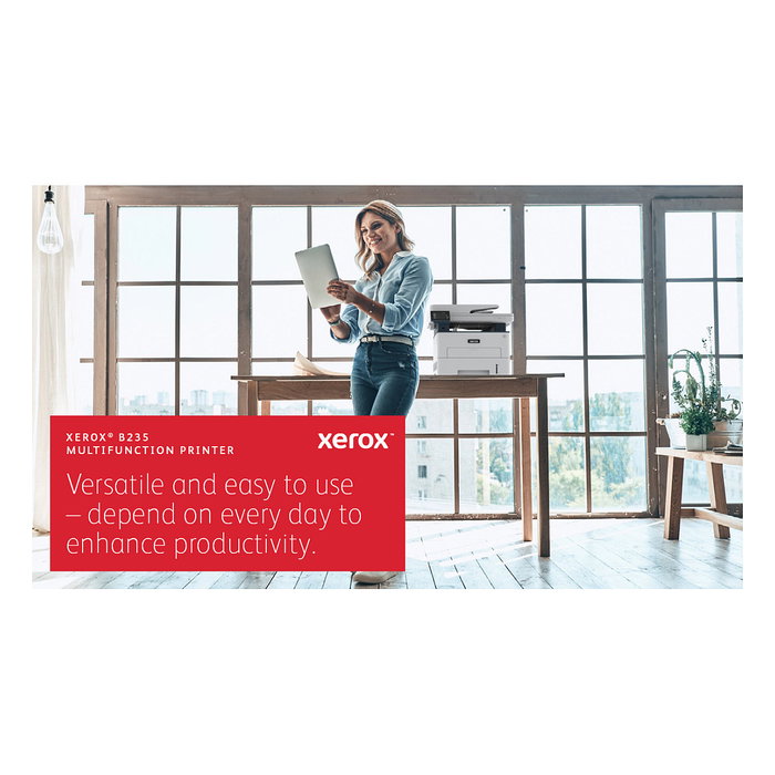 Xerox B235 Multifuncional Láser Blanco y Negro 4 en 1 A4 34 ppm LAN WiFi Duplex ADF Copia Escaneo Fax