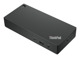 Lenovo ThinkPad Universal USB-C Dock, Estación de Acoplamiento USB 3.2 Gen 1 Type-C, Negro, Puertos HDMI y DisplayPort, Ethernet