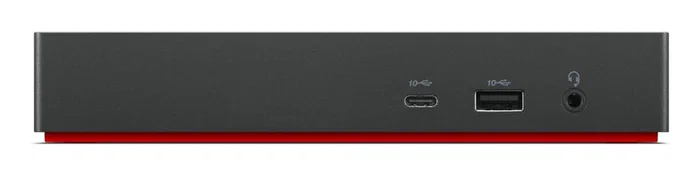 Lenovo ThinkPad Universal USB-C Dock Estación de Acoplamiento USB-C 90W para Portátil con HDMI, DisplayPort y Ethernet Gigabit, Negro