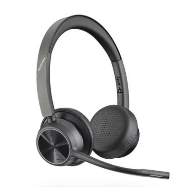 Poly Voyager 4320 UC Wireless Headset, USB-A