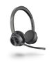 Poly Voyager 4320 UC Wireless Headset, Teams, USB-A, Black