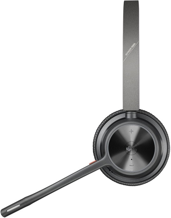 Poly Voyager 4320 UC Wireless Headset, Teams, USB-A, Black