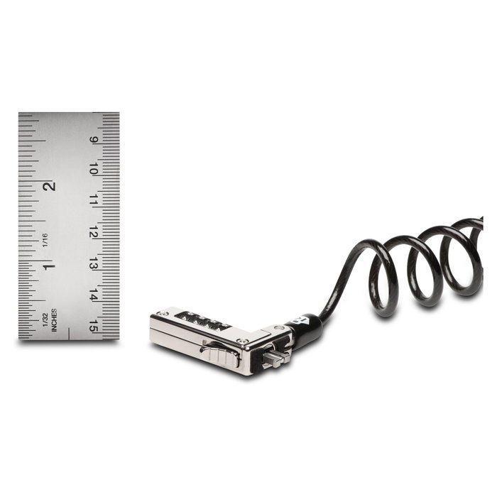 Kensington Cable de Seguridad con Bloqueo Nanosaver, Negro, 1.83 m