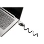 Kensington K60627WW Candado Antirrobo de Combinación NanoSaver para Portátil, Cable Retráctil de Acero 1.8 m, Negro