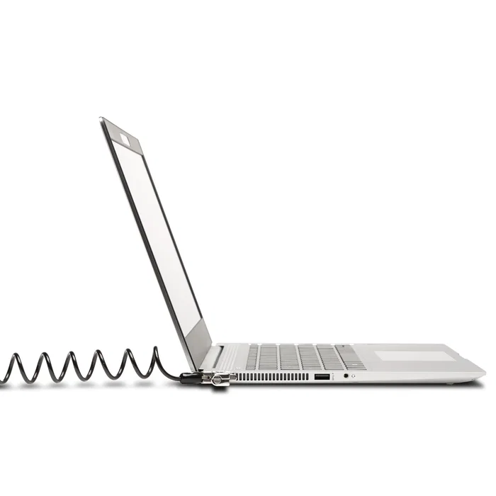 Kensington K60627WW Candado Antirrobo de Combinación NanoSaver para Portátil, Cable Retráctil de Acero 1.8 m, Negro