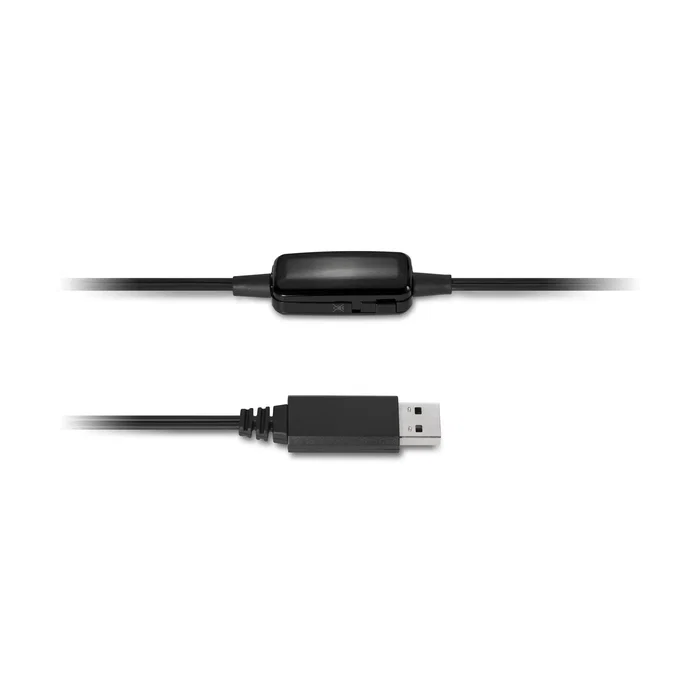 Kensington K33065WW Auriculares Diadema para Oficina/Centro de llamadas, Hi-Fi USB, Micrófono Boom con Cancelación de Ruido, Control de Volumen, Supraaural, Negro