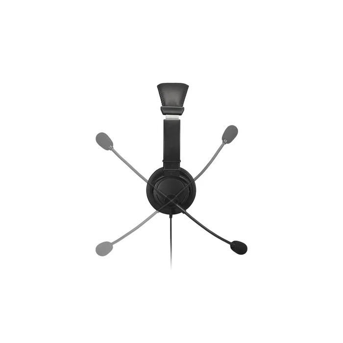 Kensington K33065WW Auriculares Diadema para Oficina/Centro de llamadas, Hi-Fi USB, Micrófono Boom con Cancelación de Ruido, Control de Volumen, Supraaural, Negro