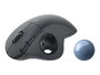 Logitech Ratón Trackball Ergo M575 Inalámbrico Ergonómico para Mano Derecha, Conexión Bluetooth y Logi Bolt
