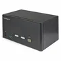 StarTech.com SV231TDPU34K KVM Switch de 2 Puertos para 3 Monitores 4K 60Hz