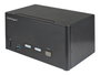 StarTech.com Switch KVM de 2 Puertos DisplayPort para 3 Monitores 4K 60Hz