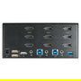 StarTech Conmutador KVM 2 Puertos DisplayPort 1.2 para 2 Ordenadores - Soporta 4K UHD a 60Hz HDR y 3 Monitores con Hub USB 3.0 de 2 Puertos y Audio 5.1 - DP2KHDUSBA (3840 x 2160)