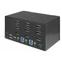 StarTech Conmutador KVM 2 Puertos DisplayPort 1.2 para 2 Ordenadores - Soporta 4K UHD a 60Hz HDR y 3 Monitores con Hub USB 3.0 de 2 Puertos y Audio 5.1 - DP2KHDUSBA (3840 x 2160)