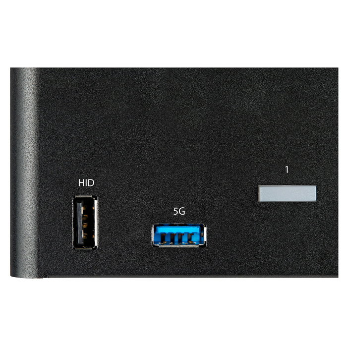 StarTech Conmutador KVM 2 Puertos DisplayPort 1.2 para 2 Ordenadores - Soporta 4K UHD a 60Hz HDR y 3 Monitores con Hub USB 3.0 de 2 Puertos y Audio 5.1 - DP2KHDUSBA (3840 x 2160)