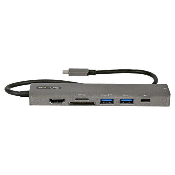 Startech.com Adaptador Multipuertos USB-C Docking Station a HDMI 2.0 4K 60Hz 100W Power Delivery