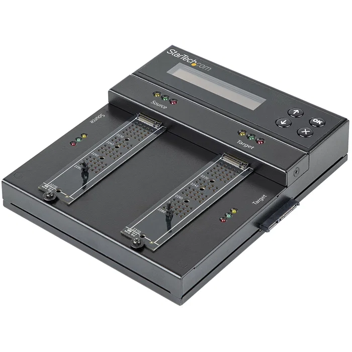 StarTech.com SM2DUPE11 Duplicador y Borrador de HDD/SSD M.2, SATA y NVMe