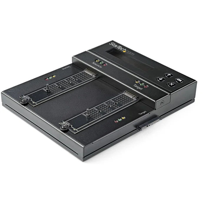 StarTech Duplicador y Borrador Autónomo de Unidades M.2 SATA y NVMe SM2DUPE11