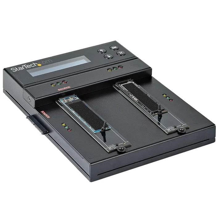 StarTech Duplicador y Borrador Autónomo de Unidades M.2 SATA y NVMe SM2DUPE11