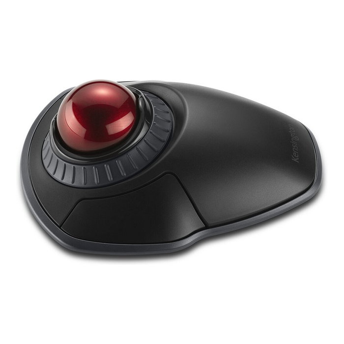 Kensington Orbit Trackball inalámbrico con anillo de desplazamiento, Negro Kensington Orbit Trackball inalámbrico con anillo de desplazamiento, Negro
