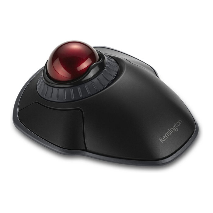 Kensington Orbit Trackball inalámbrico con anillo de desplazamiento, Negro Kensington Orbit Trackball inalámbrico con anillo de desplazamiento, Negro
