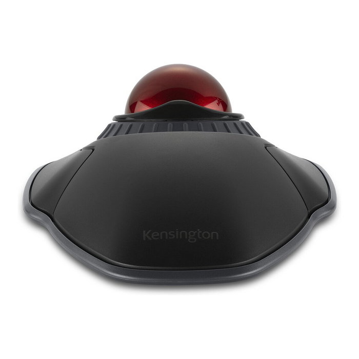 Kensington Orbit Trackball Inalámbrico con Anillo de Desplazamiento, Negro